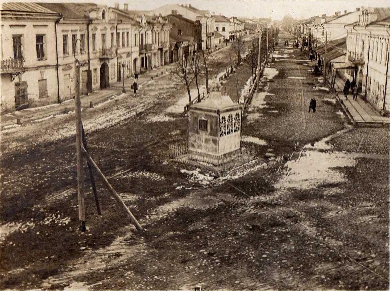 Часовня в Сольцах. 4 апреля 1929 года. Из архива краеведческого музея.